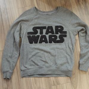 Star Wars logo sweater
